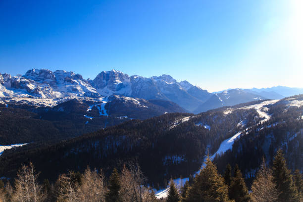 istock Dolomiti di Brenta in a winter day 640114714