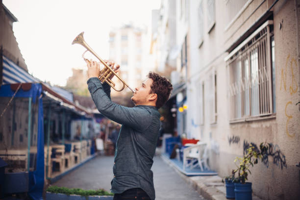 istock Musician playing trumpet 640117050