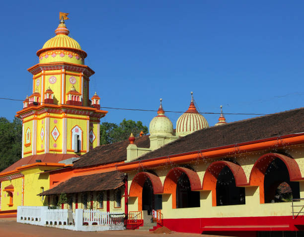 istock Hindu Temple Chauranginath in Arpora, Goa, India 640124306
