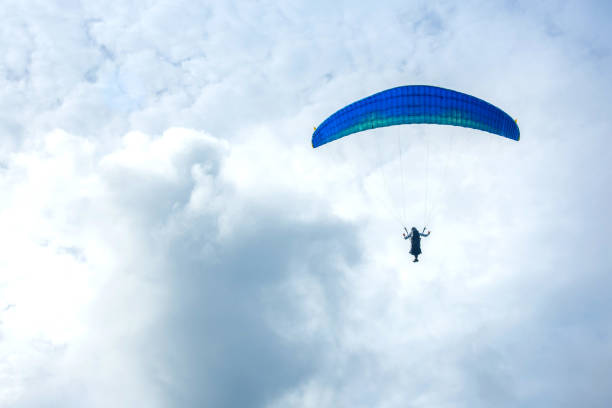 istock Paragliding in the sky,phuket,thailand. 640125336