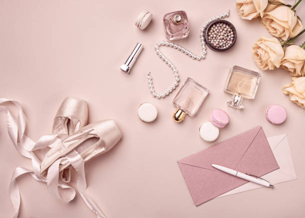 istock Vintage still Life with roses and Ballet Shoes 640126420