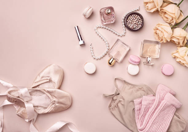 istock Vintage still Life with roses and Ballet Shoes 640126498