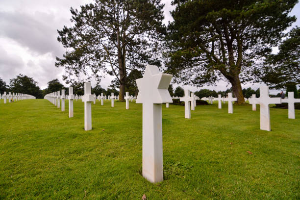 istock American Cemetery in Normandy 640134314