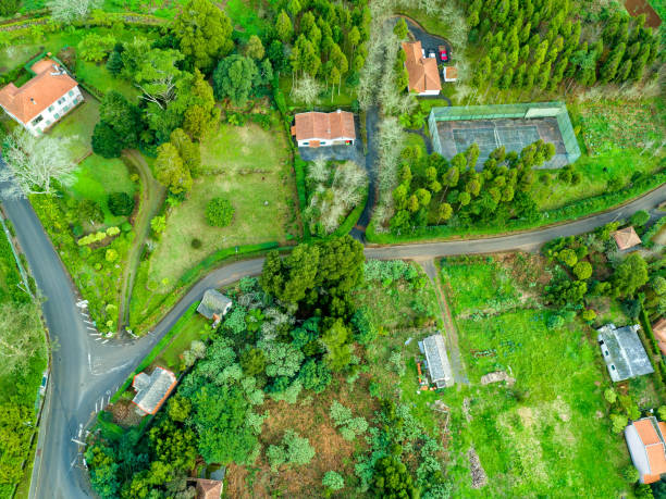 istock Aerial View on Rural Countryside 640136336
