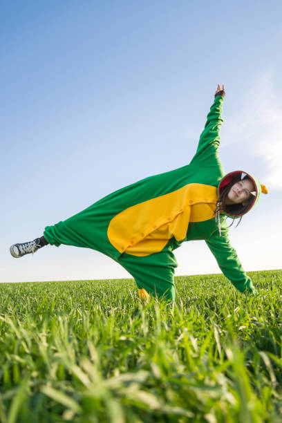 istock Girl dragon kigurumi 640137144