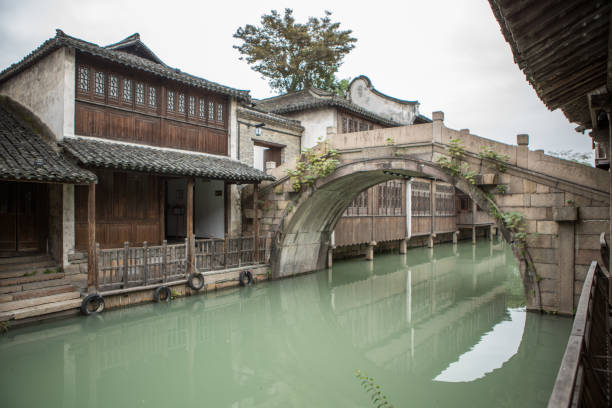 istock Wuzhen, ancient Chinese village, China 640138882