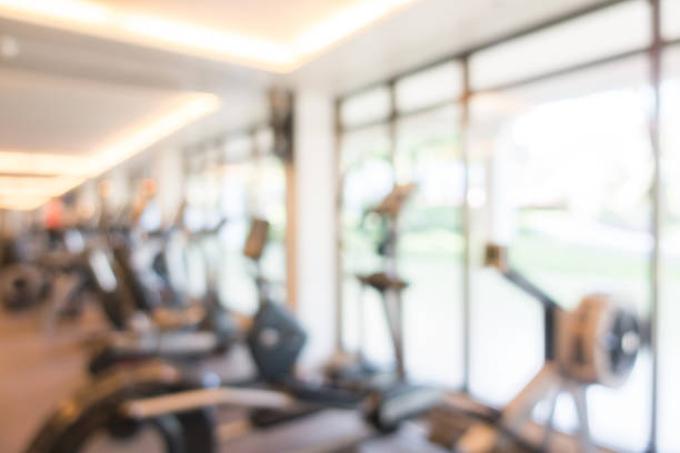 istock Blurred fitness gym 640139310