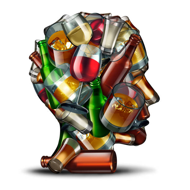 psicología del alcohol - depressant fotografías e imágenes de stock