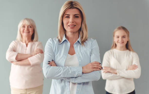 istock Daughter, mom and granny 640149554
