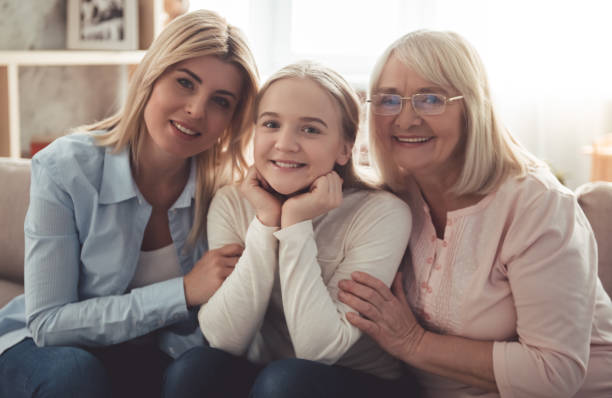 istock Daughter, mom and granny 640149754