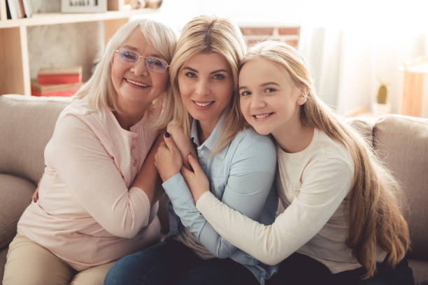 istock Daughter, mom and granny 640150084