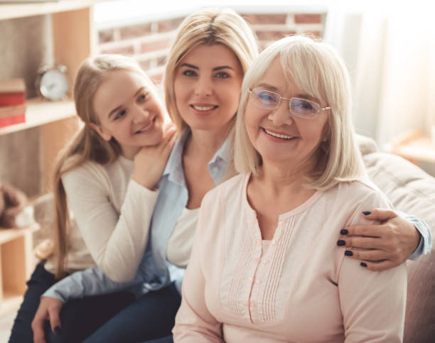 istock Daughter, mom and granny 640151292