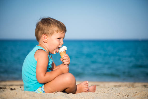 Woman Holding Ice Cream Cone