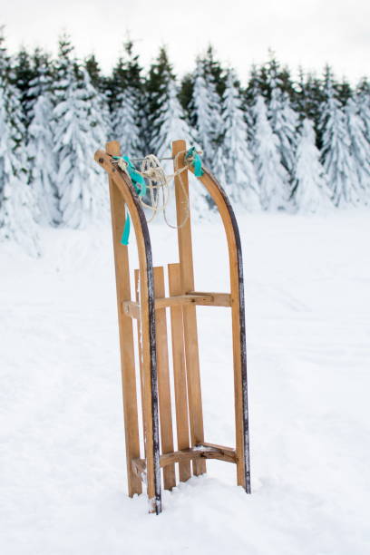 With the sleigh through winter wonderland