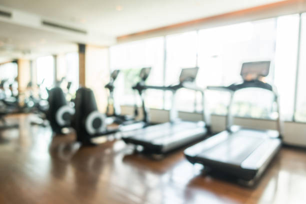istock Blurred fitness gym 640159356