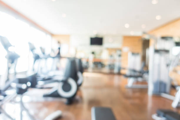 istock Blurred fitness gym 640159468