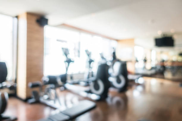 istock Blurred fitness gym 640159502