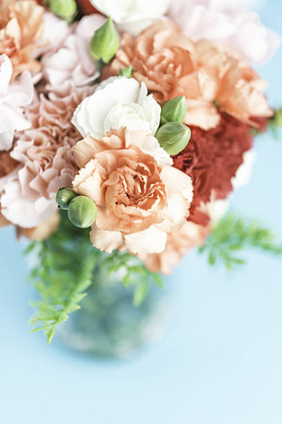 istock Mother's Day still life. Flowers in vase with copy space 640162762