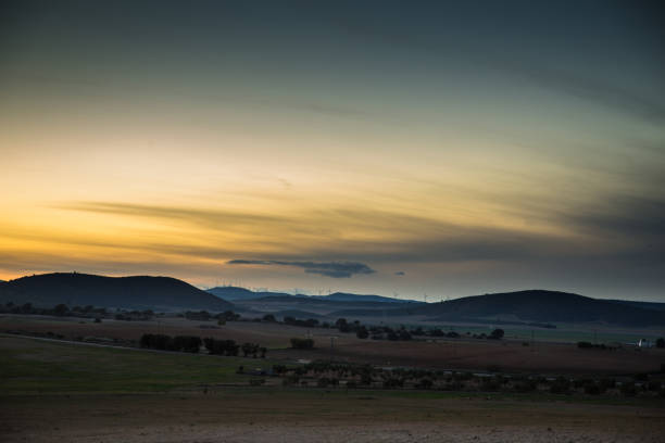 istock Rural Spanish Landscape at Sunset 640163126