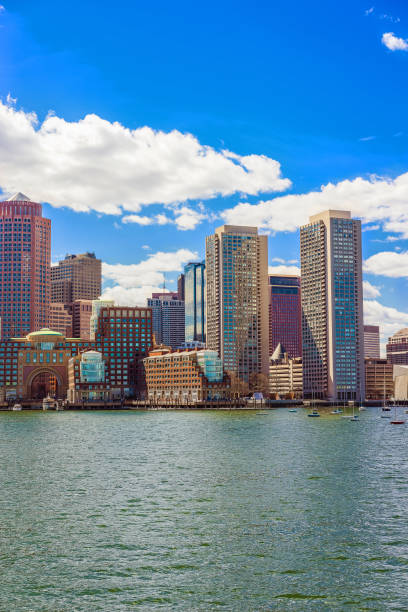 istock Skyline of the Financial District in Boston 640163470