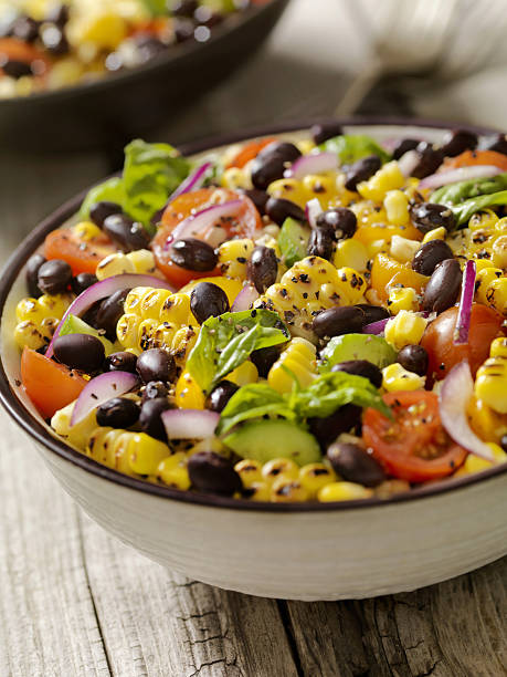 Grilled Corn and Black Bean Salad