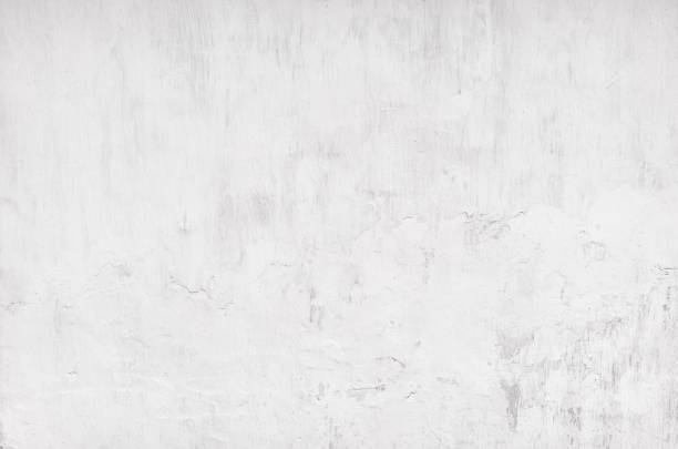 istock Close-up white grunge old wall texture concrete cement background 640167066