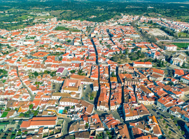 istock Aerial View Red Tiles Roofs 640167840
