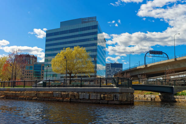 istock Modern Buildings at North Point Park and Charles River 640169748