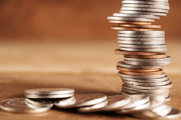 istock Saving money and banking for finance concept 640171050