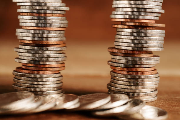 istock Saving money and banking for finance concept 640171060