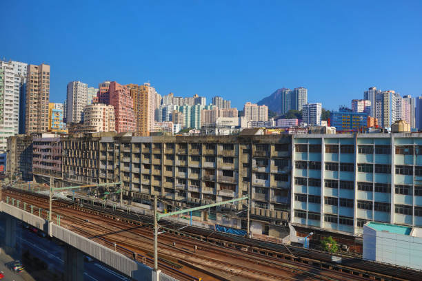 istock Hong Kong Day, Kwun Tong distract 640171266