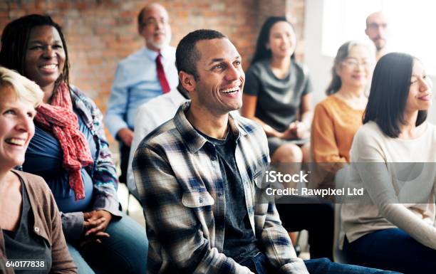 Corporate Seminar Conference Team Collaboration Concept Stock Photo - Download Image Now