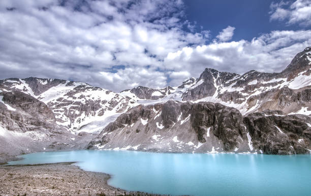 istock Panoramic summer mountain landscape at Whistler, Canada 640185966