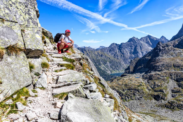 istock Backpacker in the Tatra Mountains, Poland 640193970