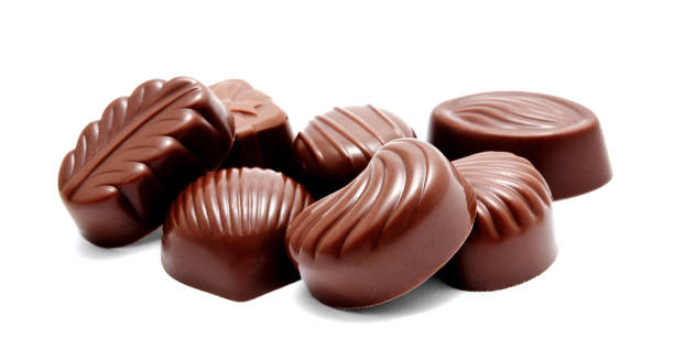 istock Assortment of chocolate candies sweets isolated 640196836