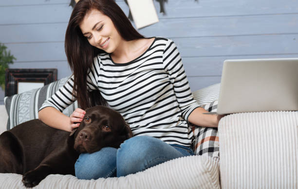 istock Graceful young lady making a break for her friend 640199176