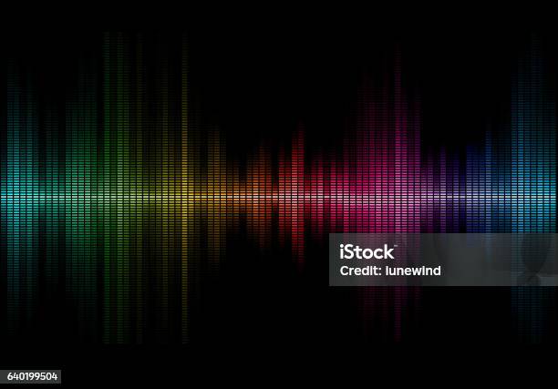 Music Sound Waves Stock Illustration - Download Image Now - Sound Mixer, Noise, Sound Wave
