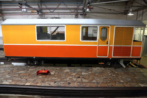 Railway wagon of the city metro's train