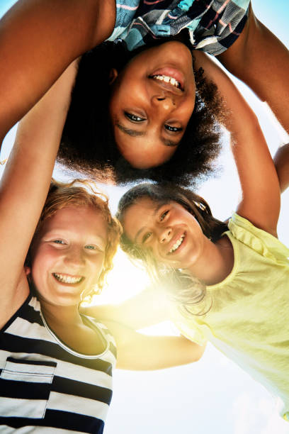 istock Summery smiles all round 640203038