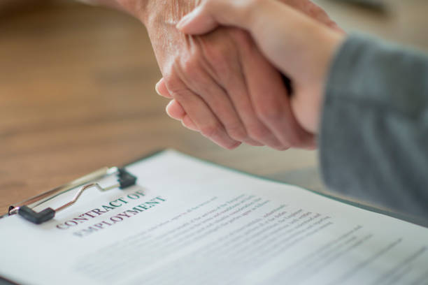 istock Accepting a Job at a New Firm 640205674