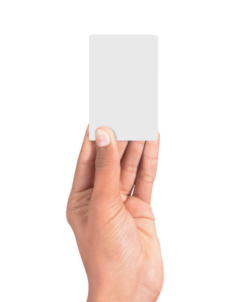 istock Hand holding card 640205858