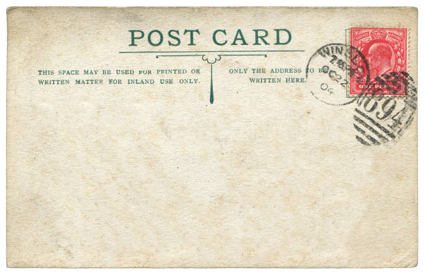 istock old british royal mail postcard background used in early 1900s 640209868