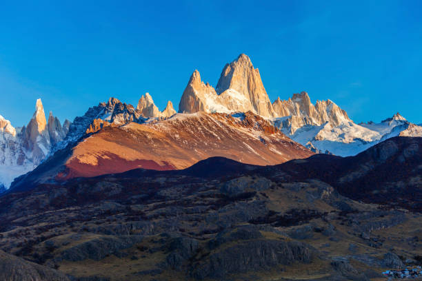 istock Fitz Roy mountain, Patagonia 640211122