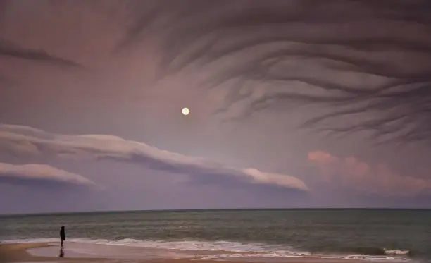 Clouds over the Mozambique Channel