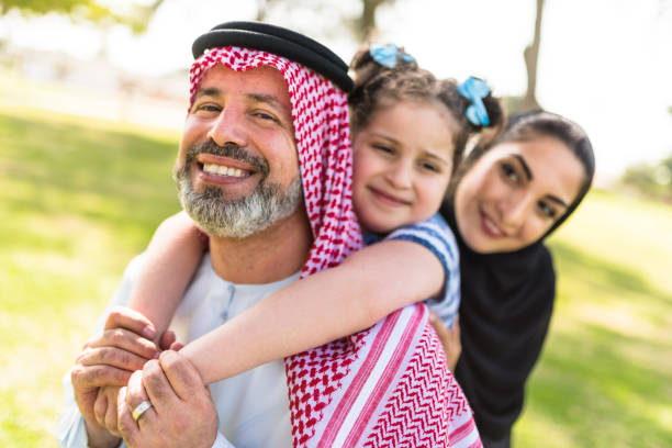 istock happiness saudi family portrait 640215216