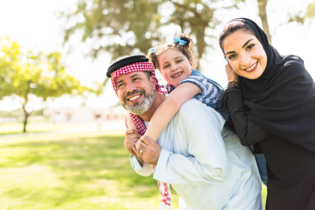 istock happiness saudi family portrait 640215380