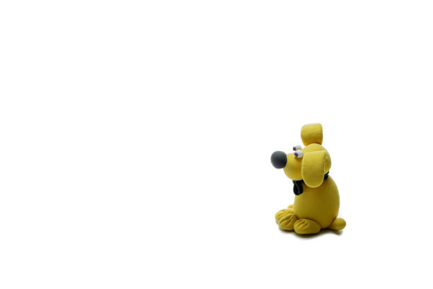 istock Figure of a dog from plasticine 640217382
