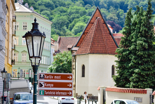 Street scene from Prague