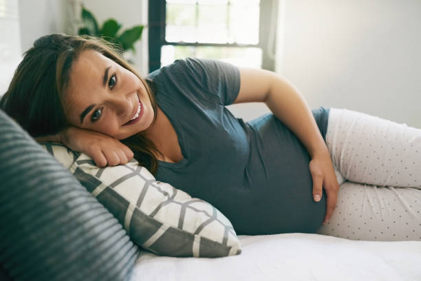 istock Being pregnant is the best feeling ever 640220544