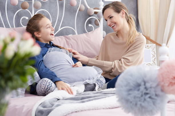 istock Mother having fun with daughter 640221218